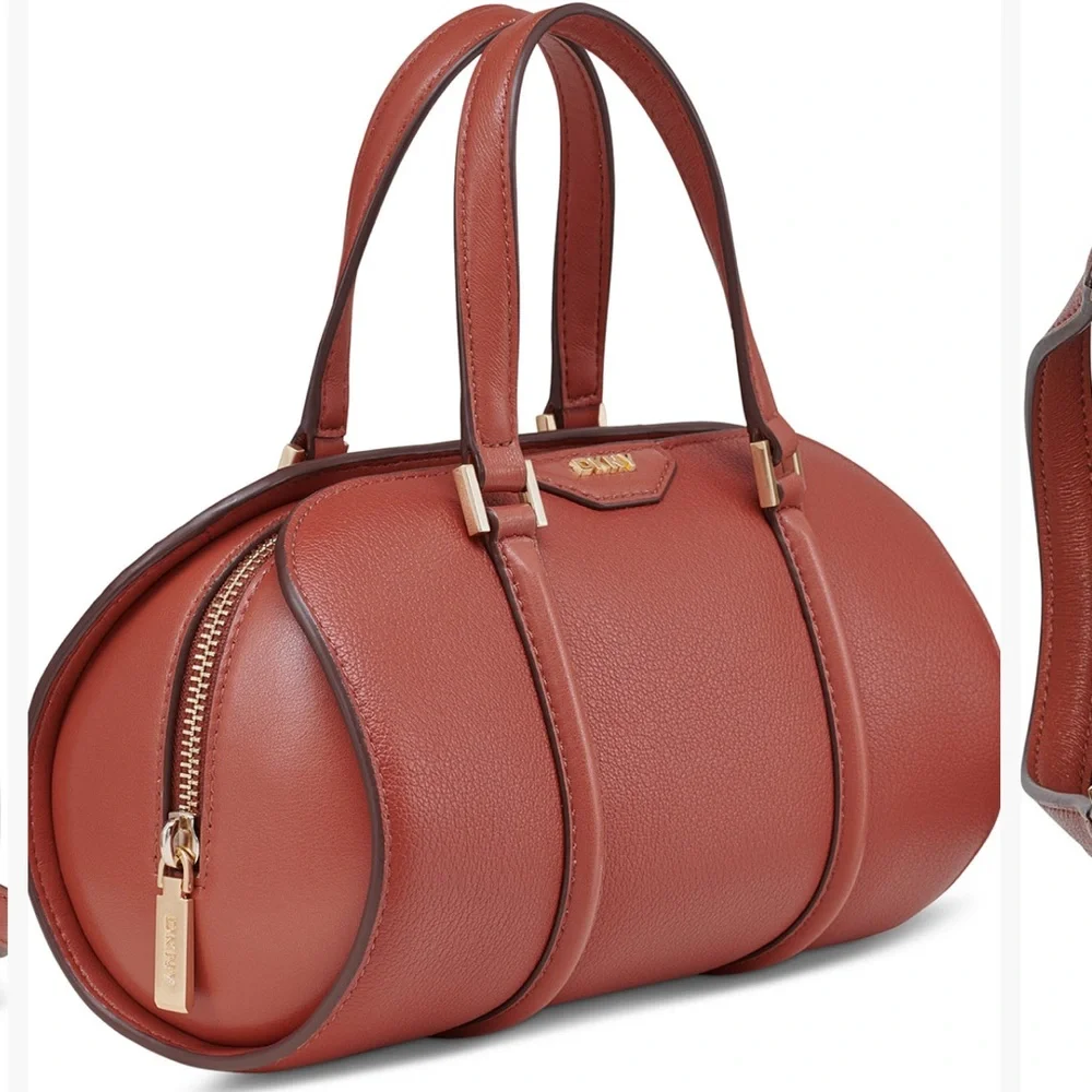 DKNY cedar small satchel